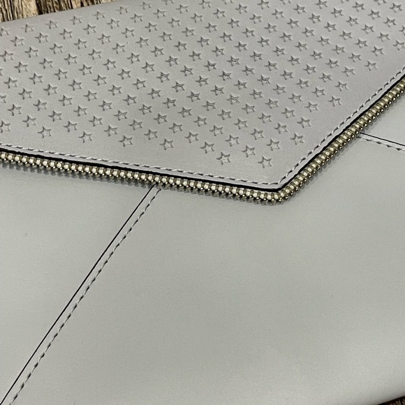 Rebecca Minkoff Star Perforated Leo Clutch - Picture 8 of 9